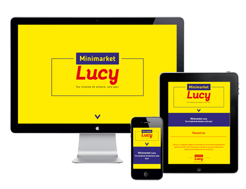 Web Minimarket Lucy